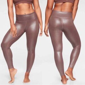 Athleta‎ Elation Shimmer Leggings Size Medium